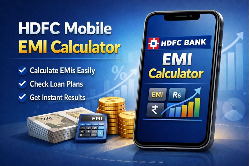 HDFC Mobile EMI Calculator