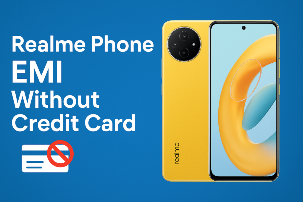 Realme EMI without credit card options